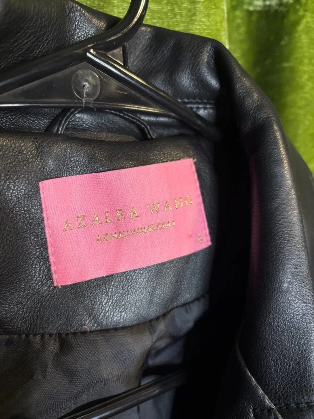 AZALEA WNG BEETLEJUICE MOTO JACKET - size SMALL - Picture 3 of 6